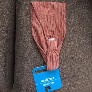 Columbia headband. Rose colored